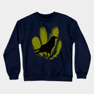 Crow and Feathers Crewneck Sweatshirt